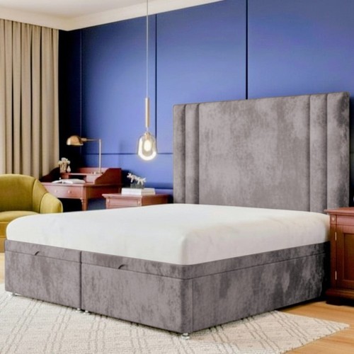 Panel ottoman storage bed - panel,