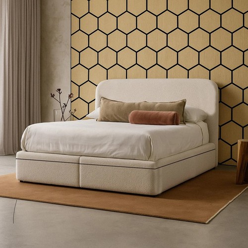 Curved fabric bed - curved,