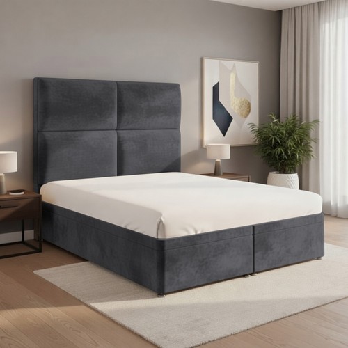 Squares ottoman storage bed - ottoman,