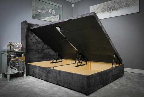 Ottoman storage bed - storage,