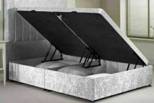 Crushed velvet upholstered - crushed,