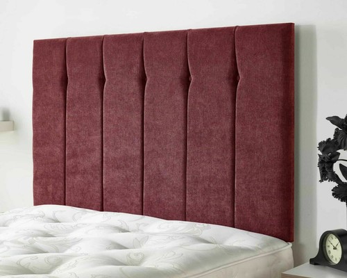 Panel button headboard linen - button,